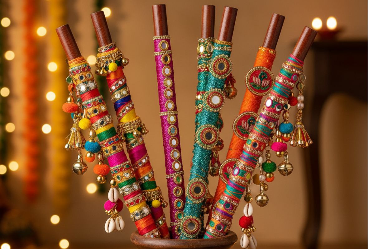 Dandiya Stick Design
