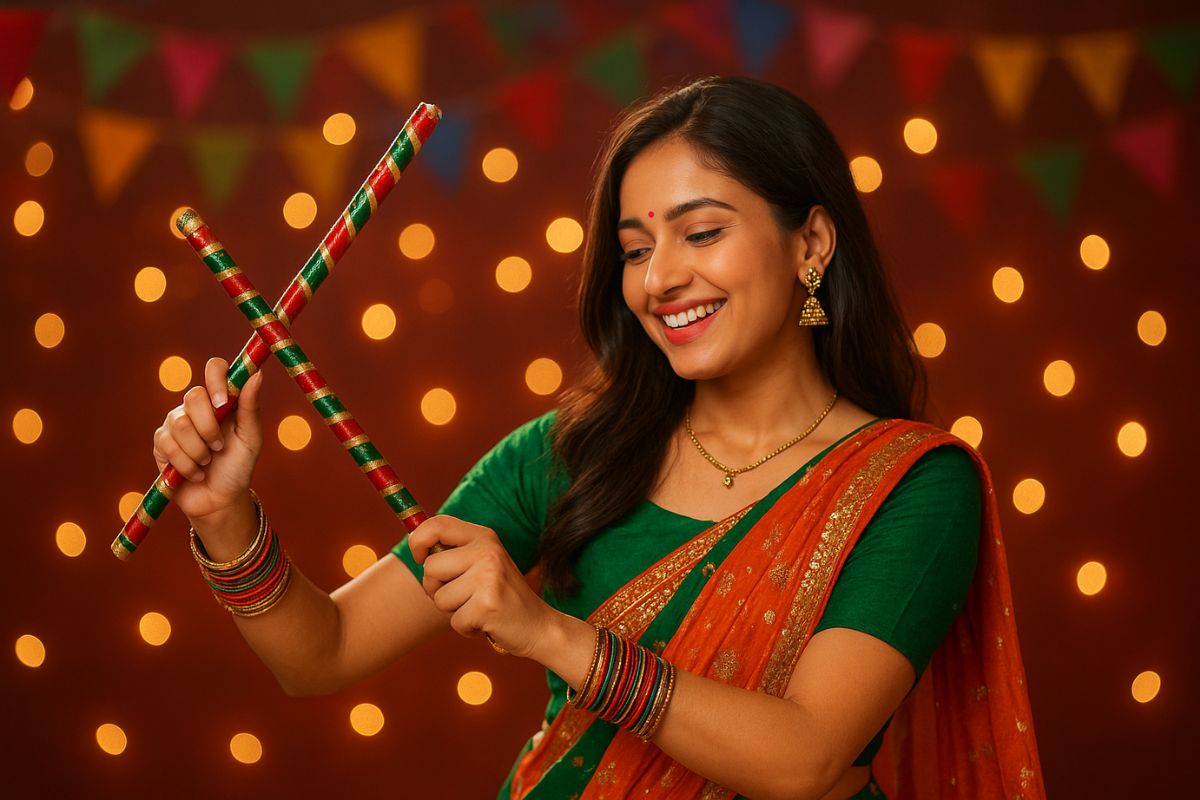 Dandiya Stick Design