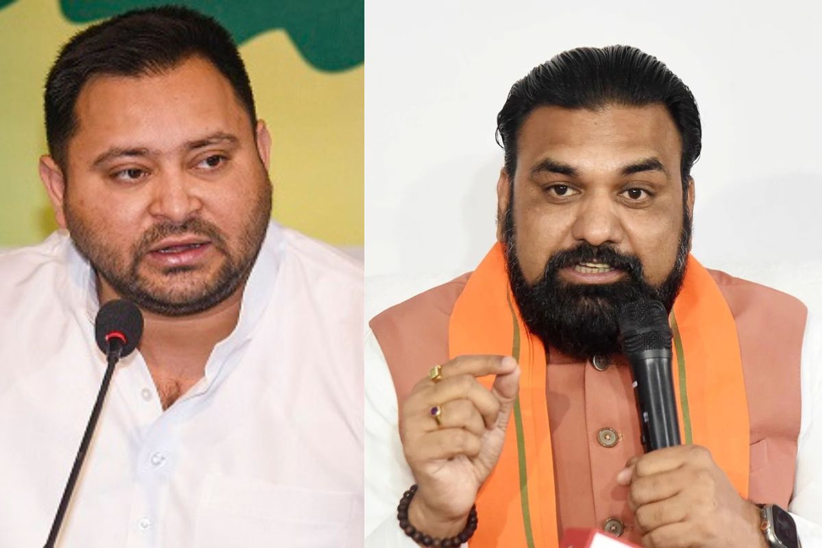 Deputy CM Samrat Choudhary and Tejaswi Yadav (File Photo)