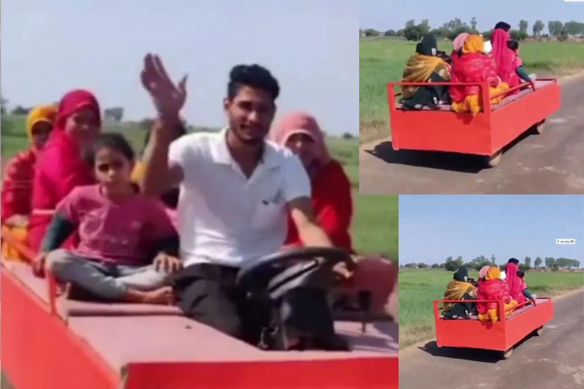 Desi Jugaad Viral Video Bed Car