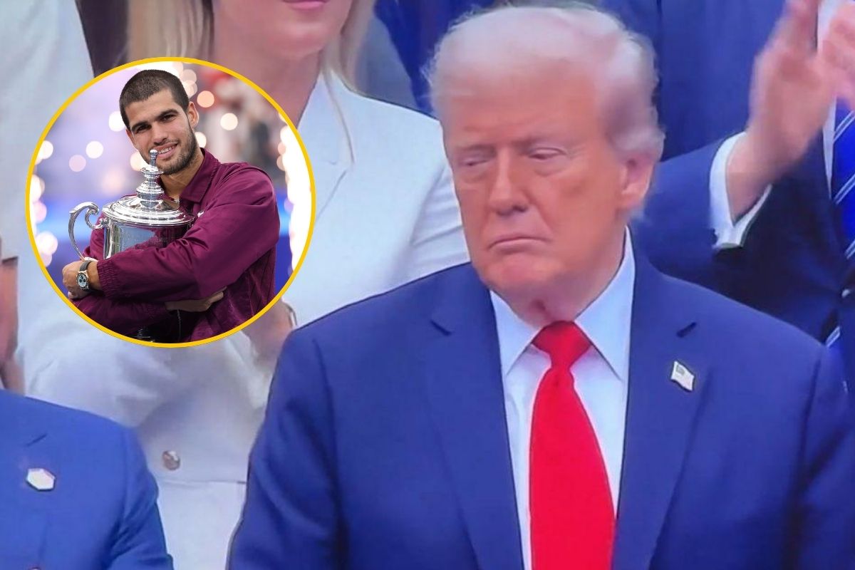 Donald Trumps reaction on Carlos Alacaraz US Open 2025 Title