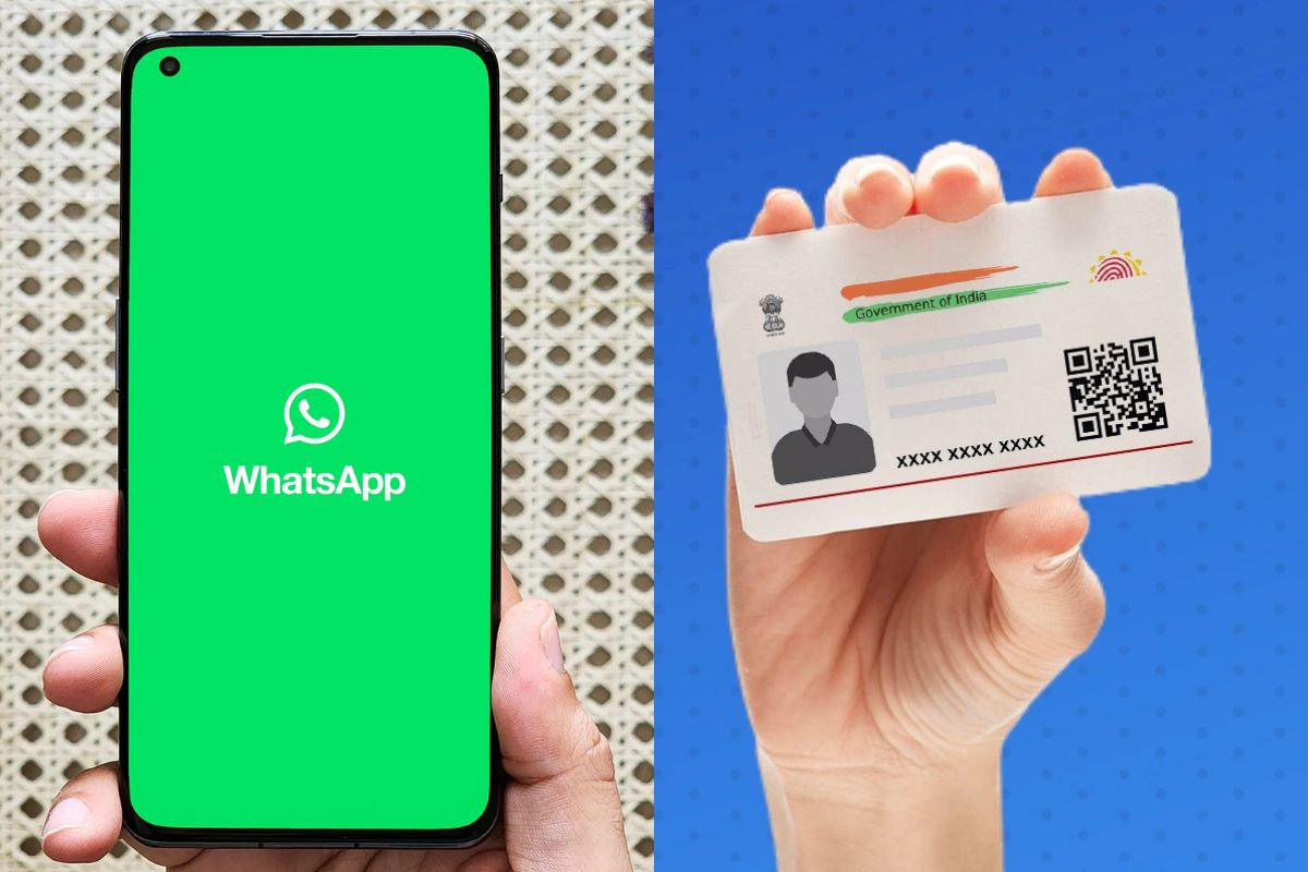 Download Aadhaar Card From WhatsApp
