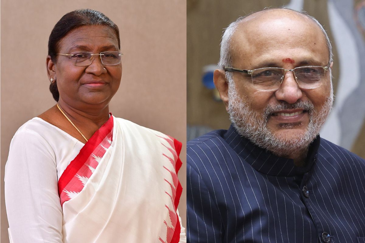 Draupadi Murmu CP Radhakrishnan