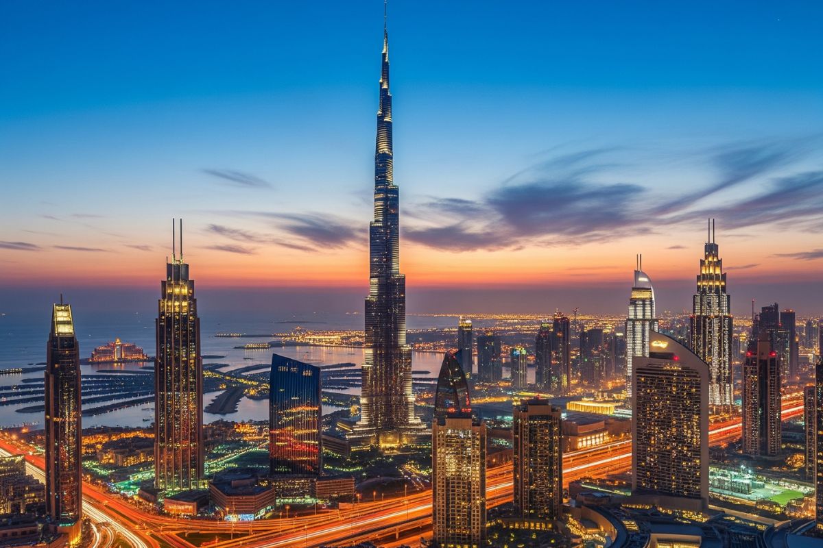 Dubai Budget Travel/ Ai Generated Image