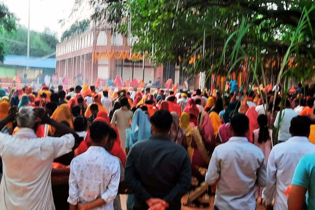 Durga Ashtami in Bhadrakali Mandir itkhori Chatra Jharkhand