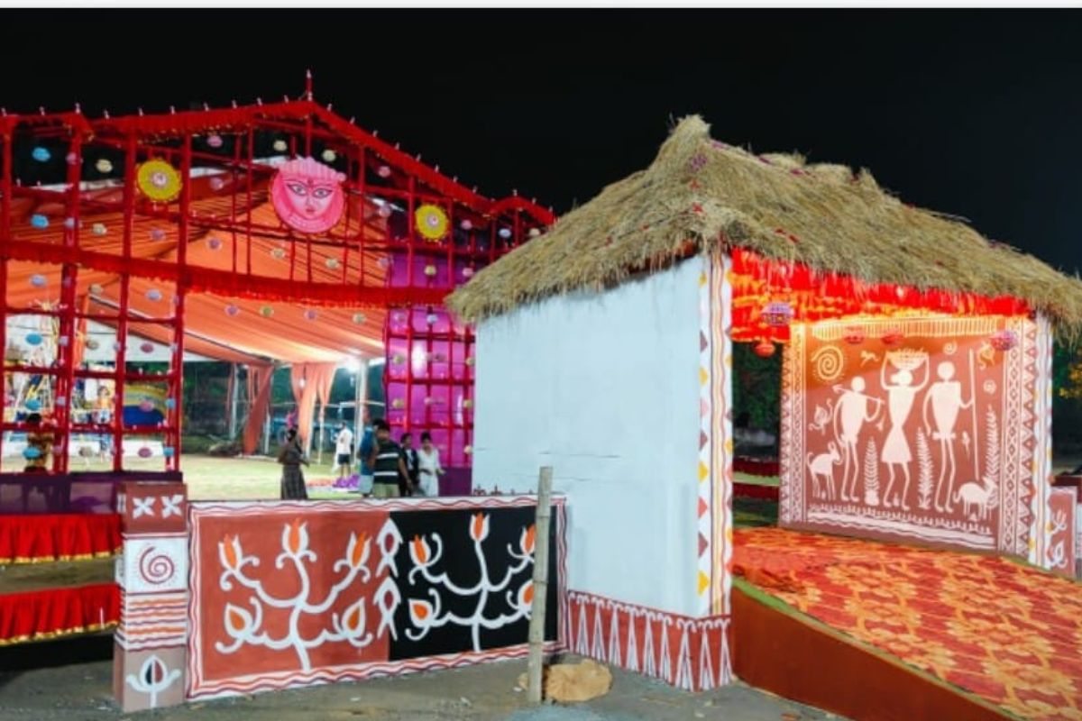 Durga Puja Pandal Jamshedpur