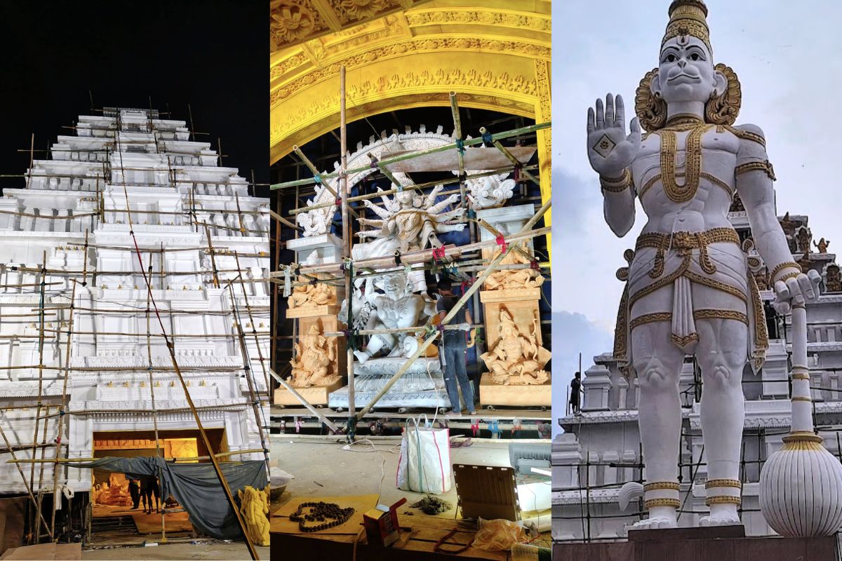 Durga Puja Pandal Ranchi