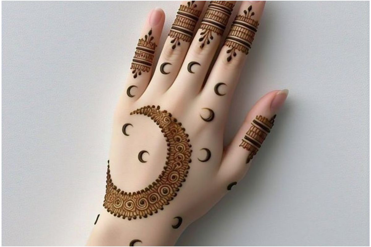 Eid Milad Un Nabi Mehndi Design 8