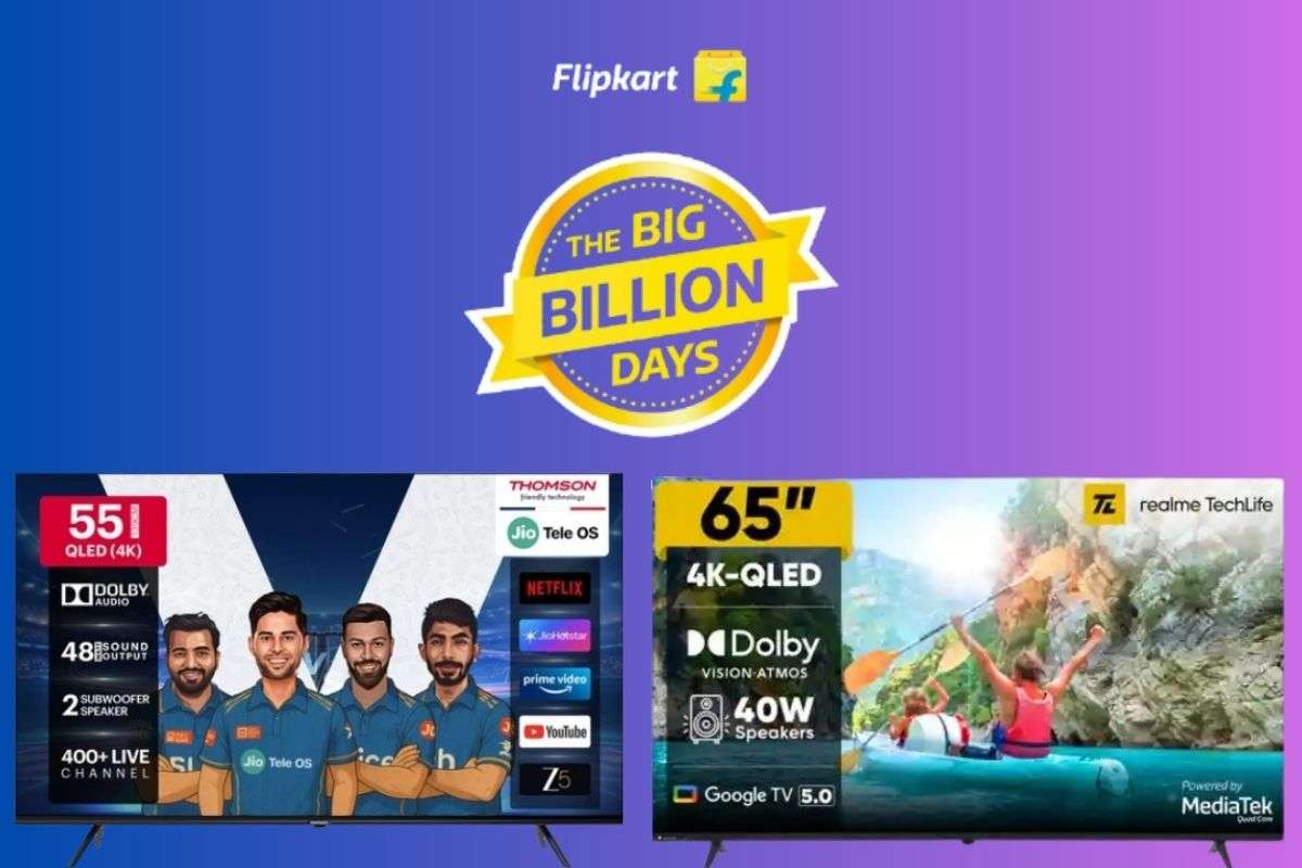 Discount on Smart Tvs at Flipkart BBD Sale