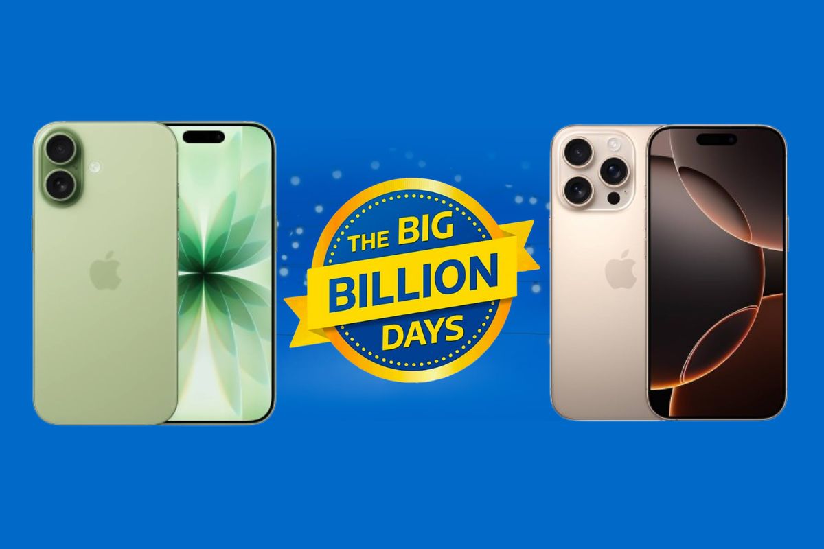 Flipkart Big Billion Days Sale iPhone 16 Pro vs iPhone 17