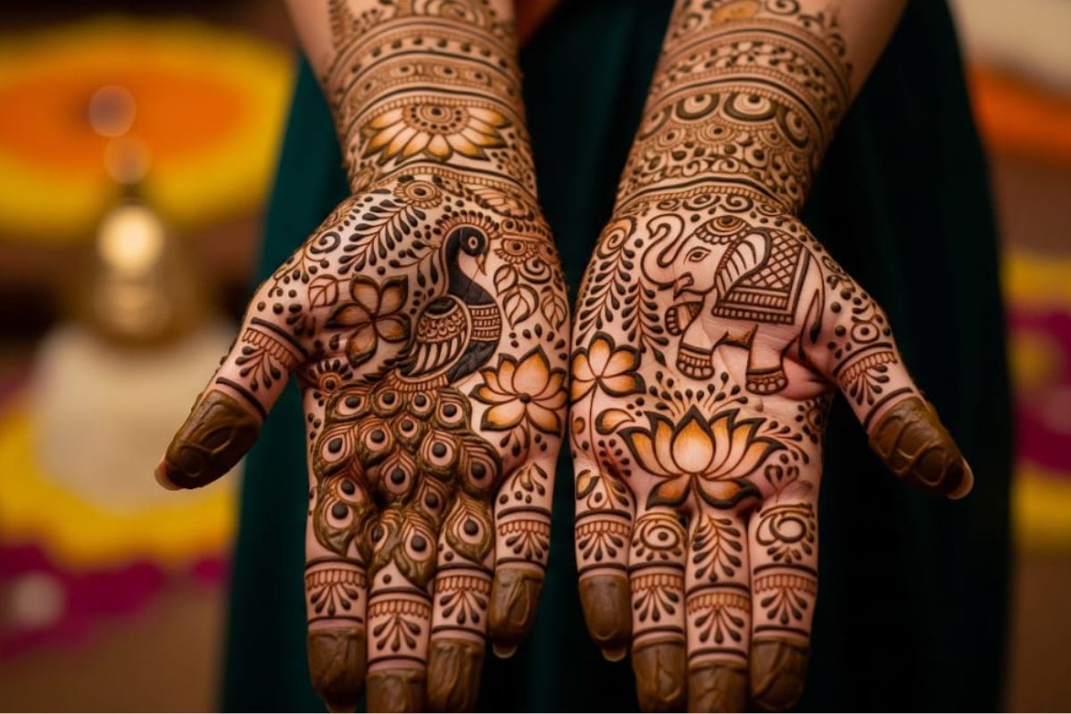 Full Hand Mehndi Design