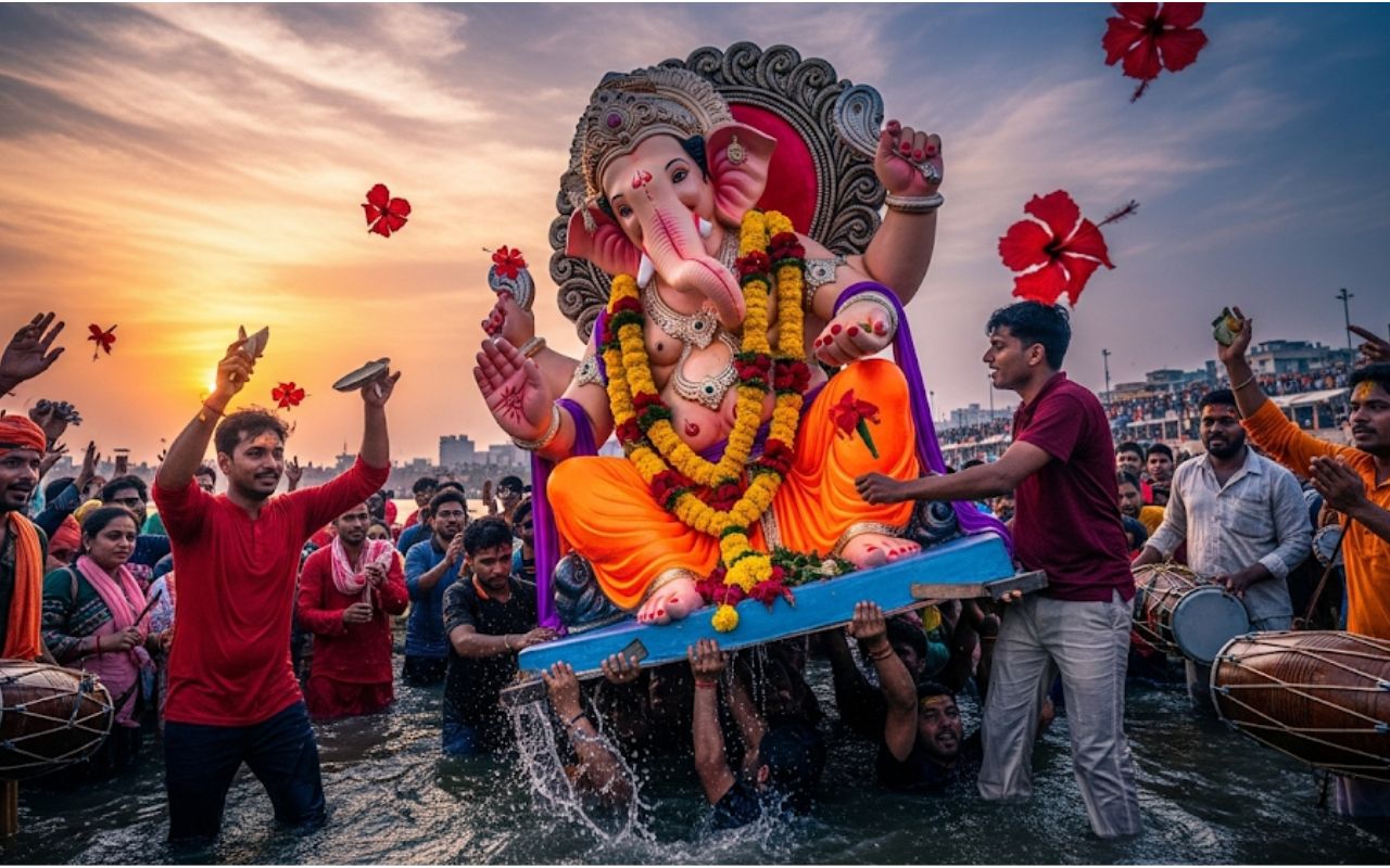 Ganesh Visarjan 2025 Muhurat