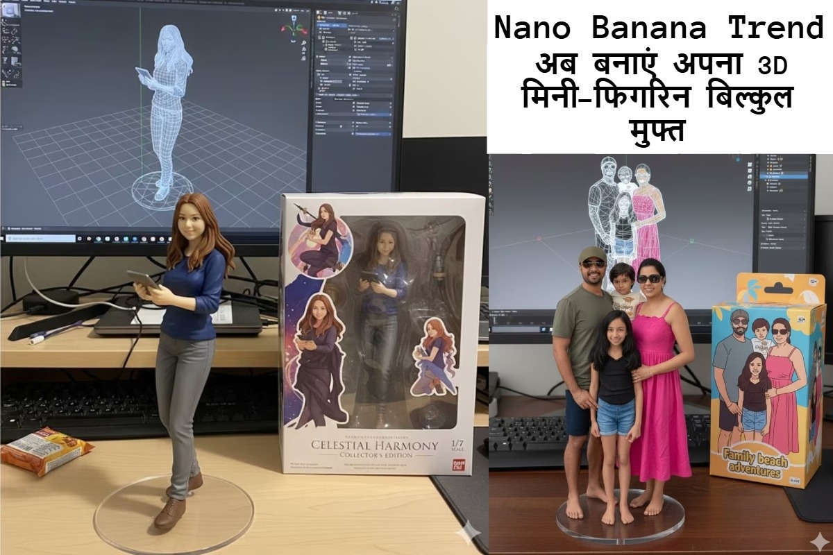 Gemini Nano Banana AI 3D Figurines
