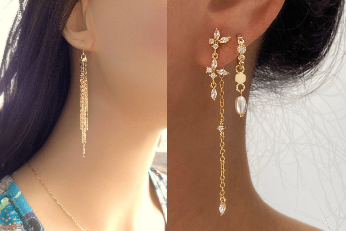 Gold Earring Designs: शादी–पार्टी हो या डेली लुक, ट्रेंड में हैं ये शानदार गोल्ड के इयररिंग डिजाइन 5 Gold Earring Designs 4