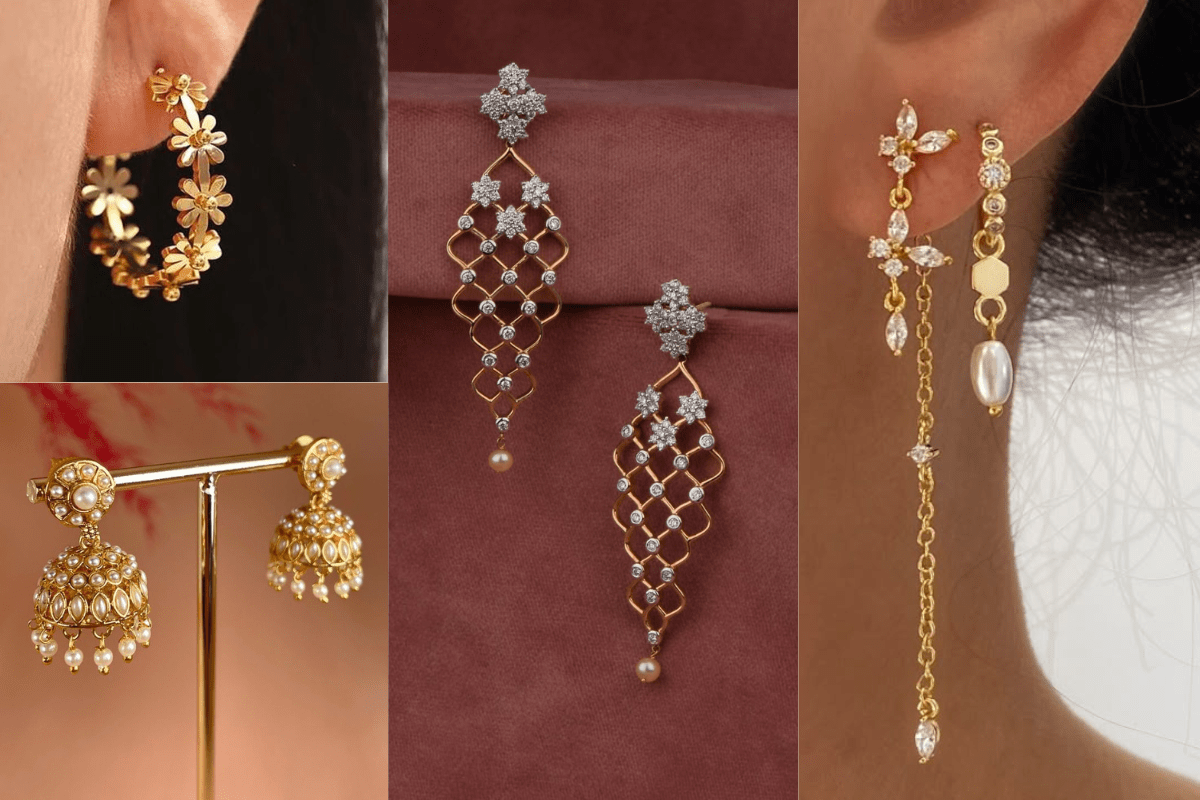 Gold Earring Designs