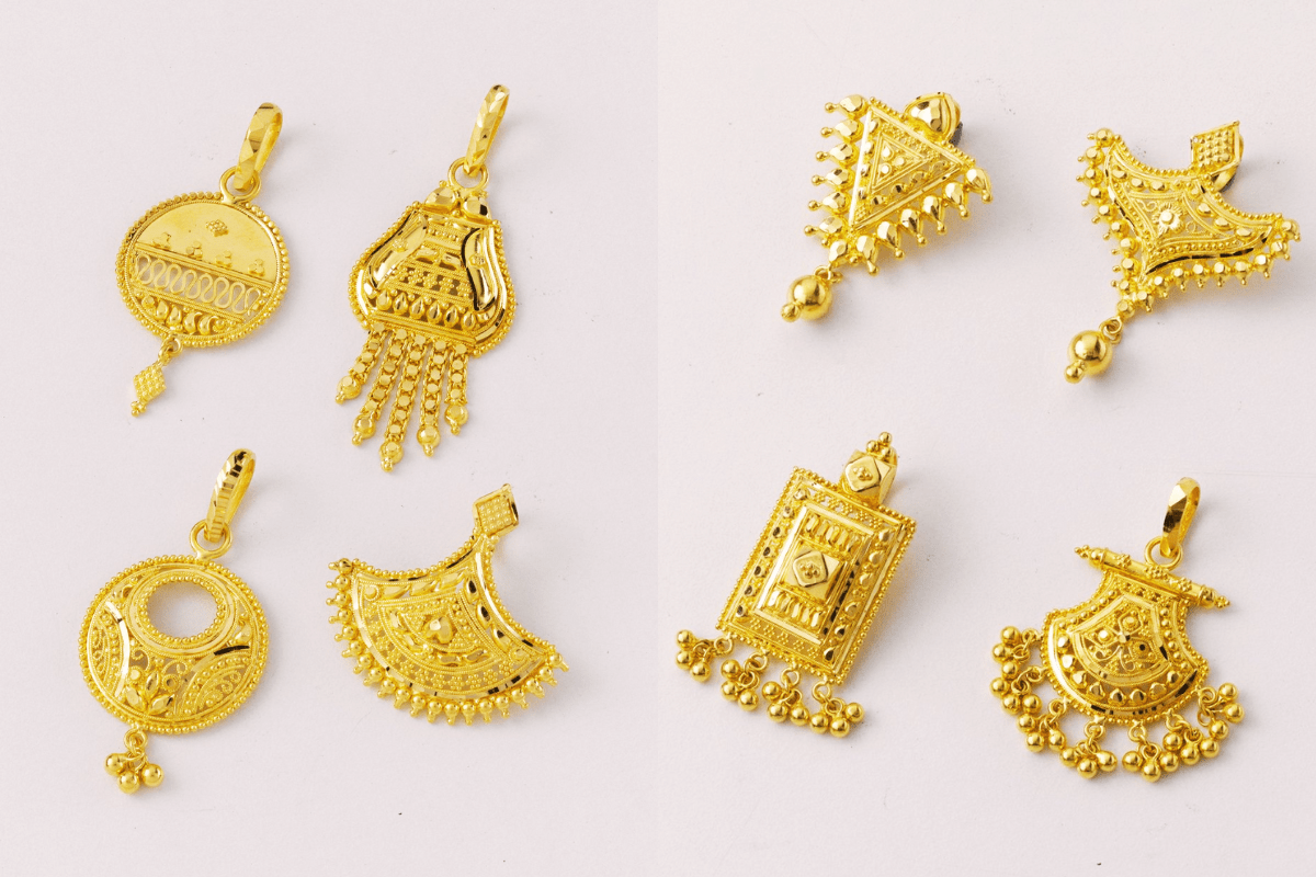 Gold Locket Design For Jitiya 2025