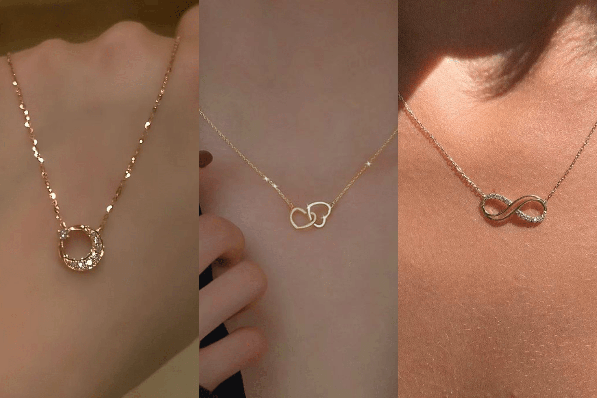 Simple Pendant Necklace: आउट्फिट कोई भी हो खूबसूरती में चार-चांद लगा देंगे ये सिंपल पेंडेंट नेकलेस 1 Gold Pendant Necklace