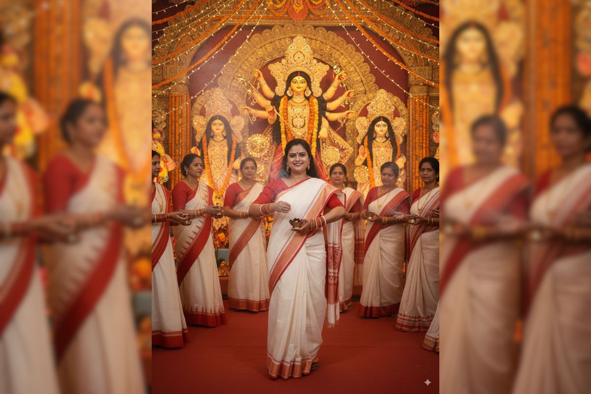 Google Gemini Durga Puja Image