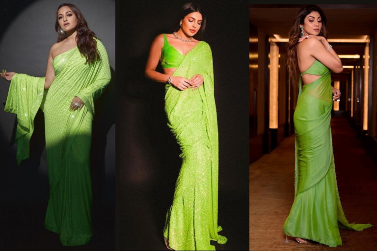 Green Saree: हरे रंग की साड़ी में बनें हुस्न की मलिका, बॉलीवुड से लें स्टाइल इंस्पिरेशन