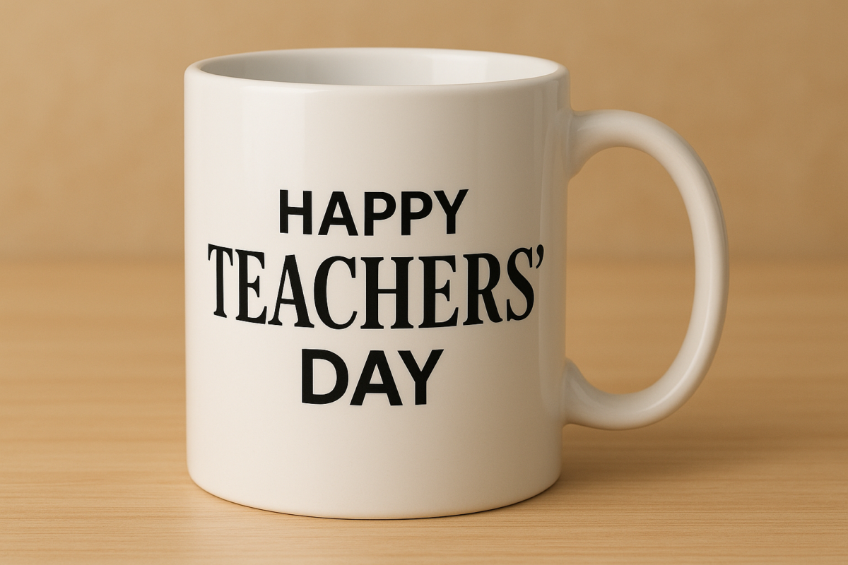 Happy Teachers Day Coffee Mug 1
