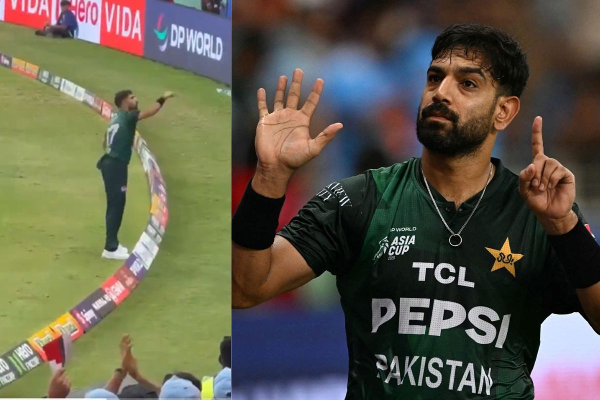 Haris Rauf trolled after 6-0 Gesture