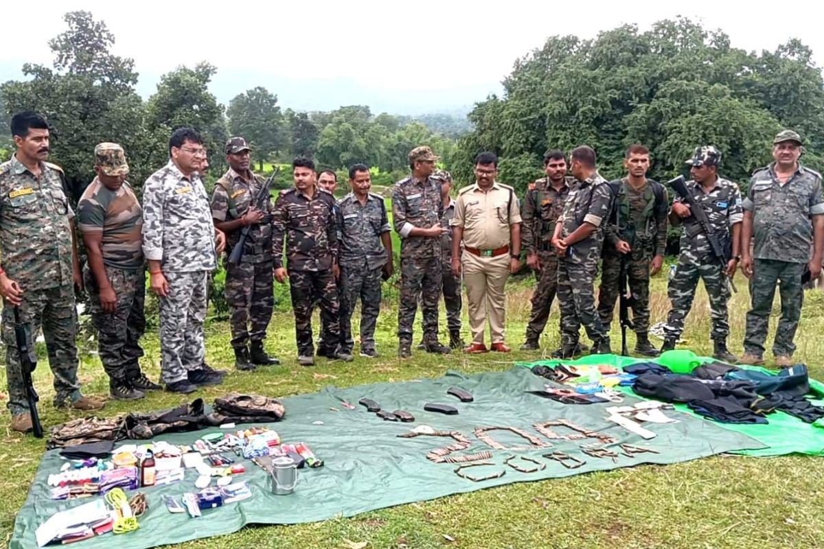 Hazaribagh Encounter recovered arms
