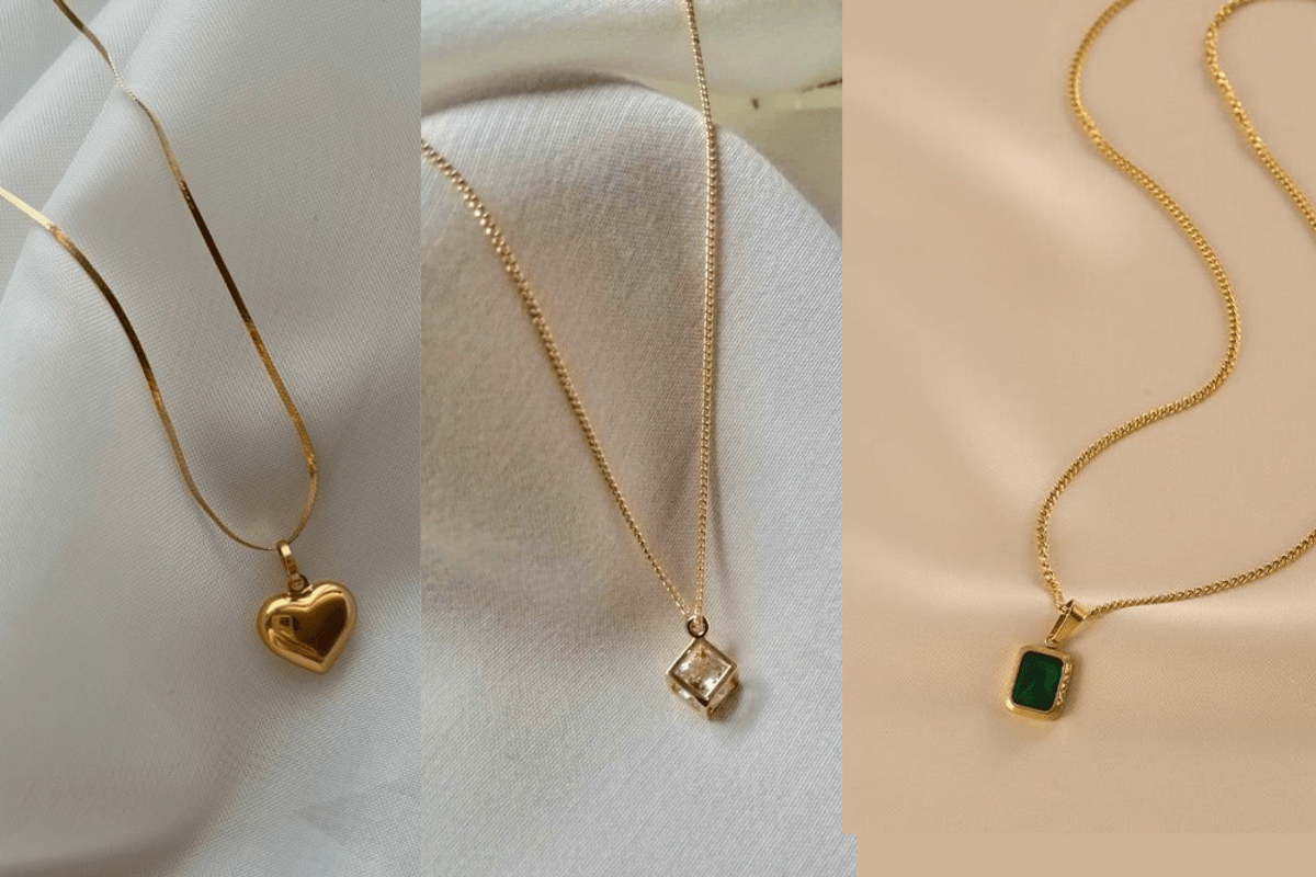 Simple Pendant Necklace: आउट्फिट कोई भी हो खूबसूरती में चार-चांद लगा देंगे ये सिंपल पेंडेंट नेकलेस 3 Heart Pendant Necklace