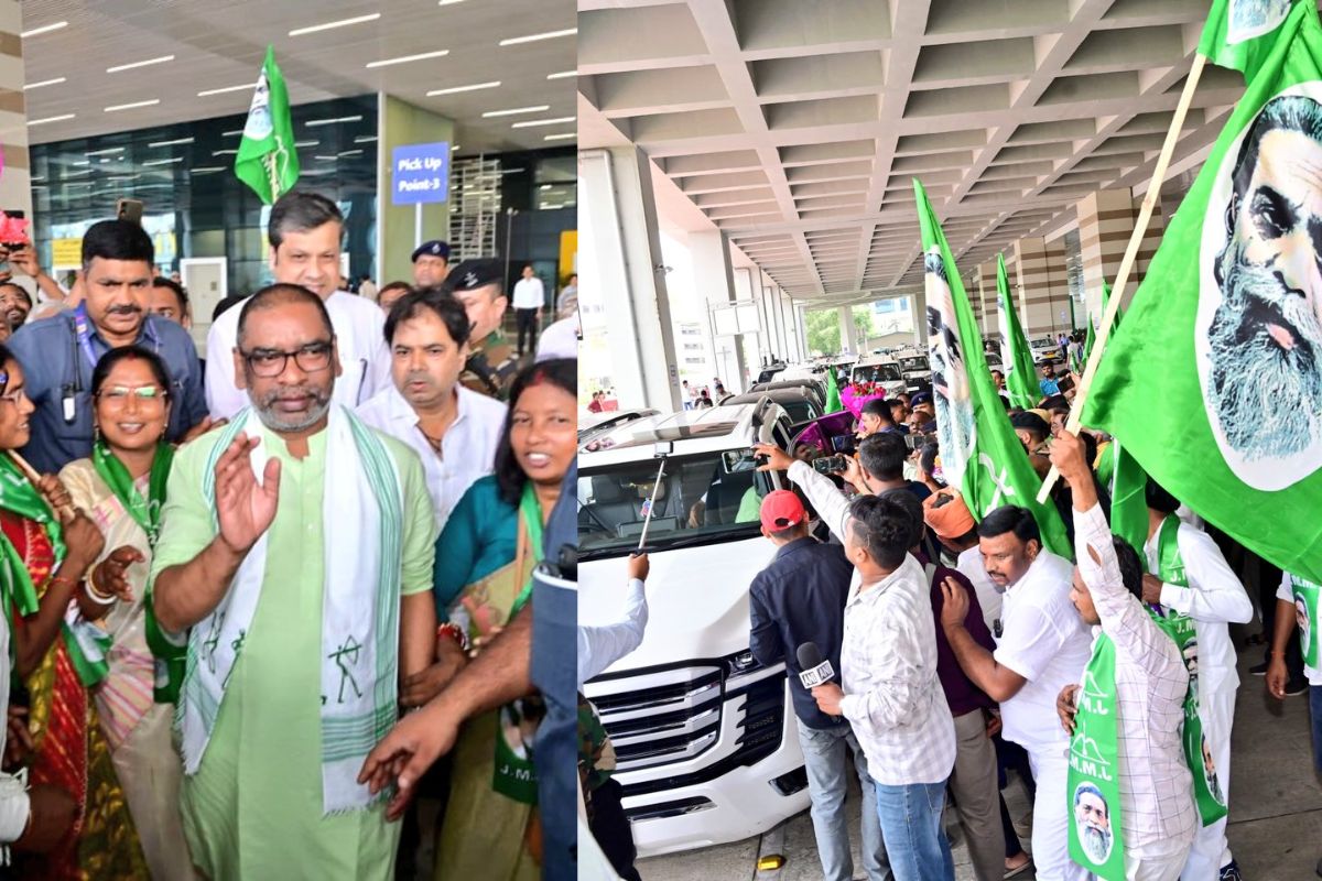 Hemant Soren in Patna