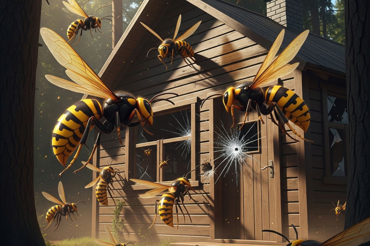 Hornet Attack Kills Two Children In China / Ai Generated Image