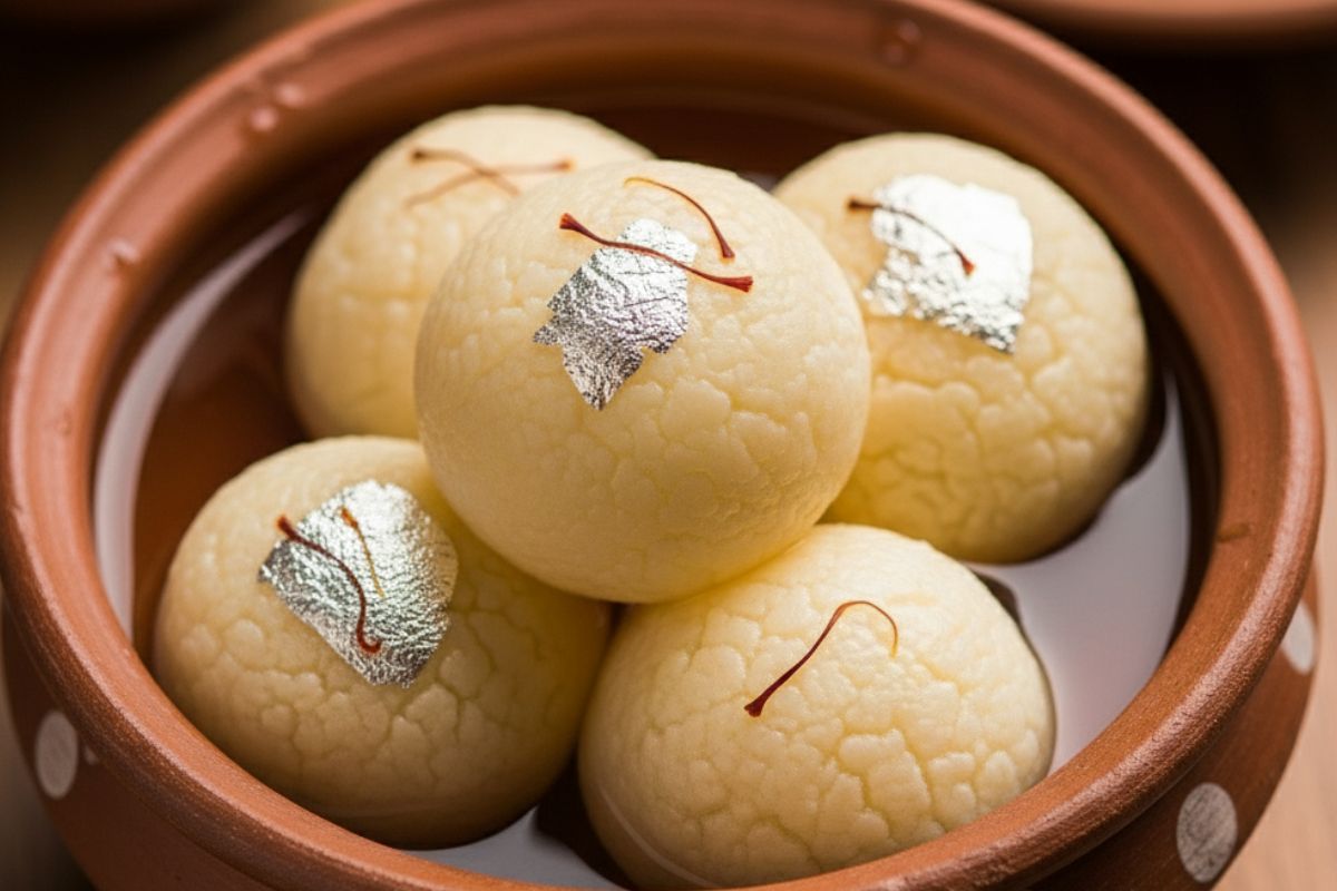 How To Make Spongy Rasgulla