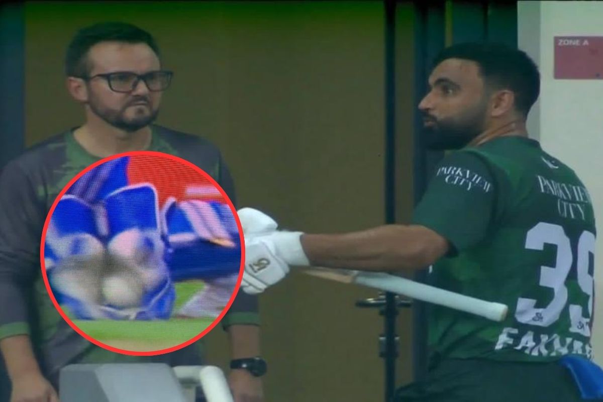 IND vs PAK: Fakhar Zaman Catch
