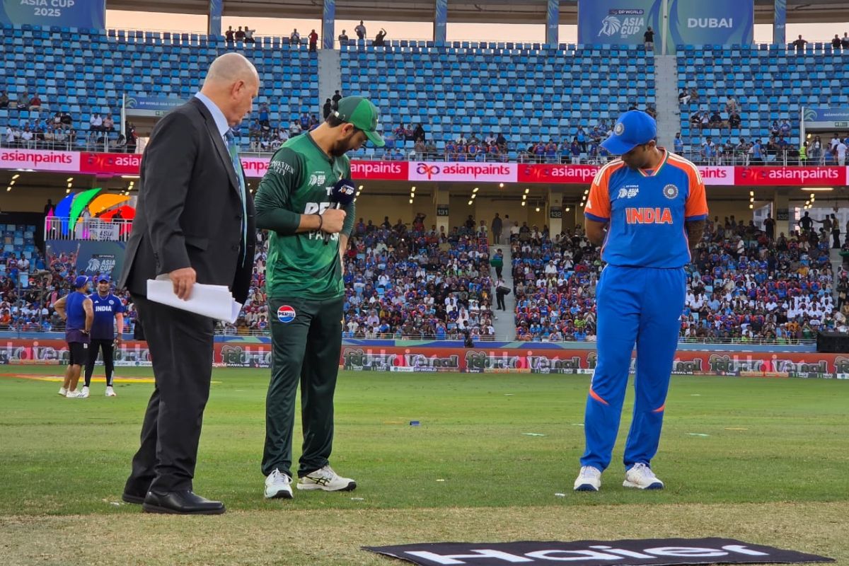IND vs PAK: Suryakumar Yadav at Toss