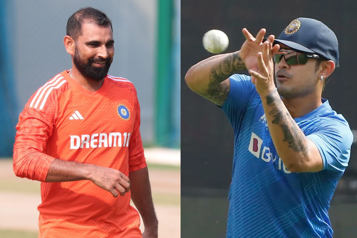 IND vs WI: Mohammad Shami and Ishan Kishan