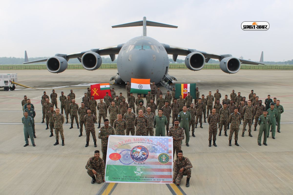 Joint Military Exercise Madras Regiment India- US / Source- Social Media