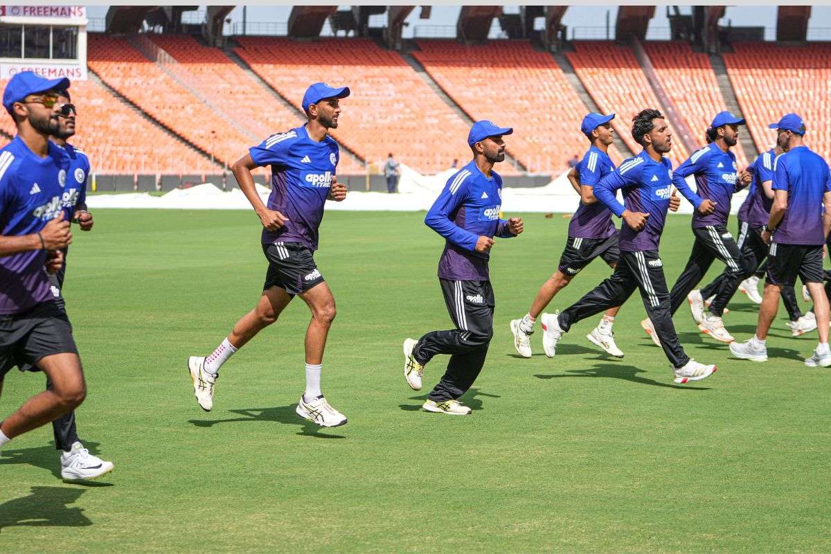 IND vs WI Test Series: Indian Players During Practice