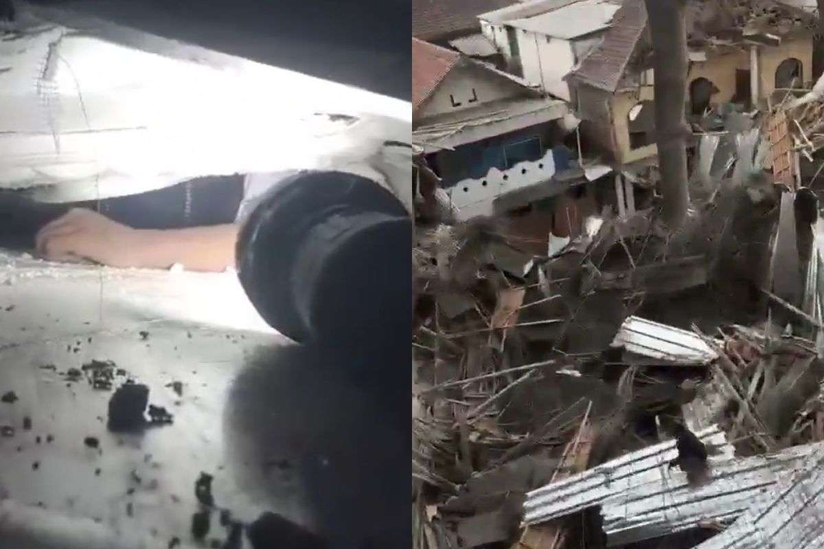 Indonesia Islamic School Collapse Watch Video