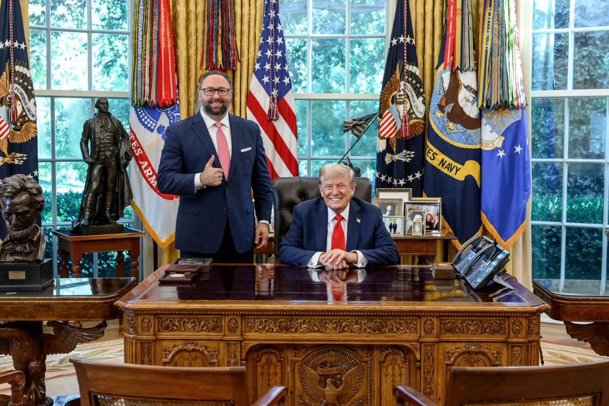 Jason Miller And US President Donald Trump