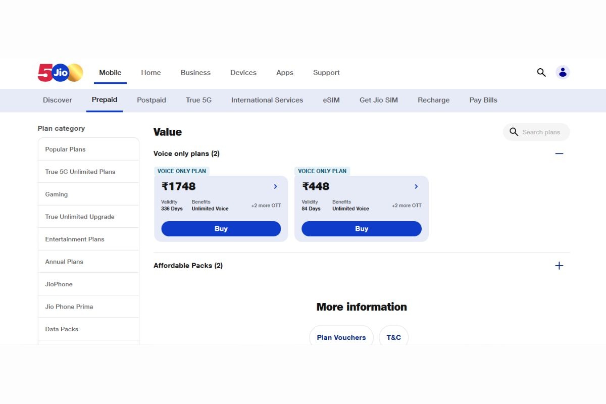 Jio Rs 448 Plan Details