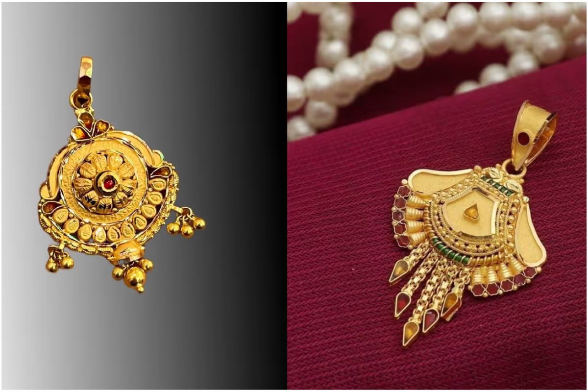 Modern Gold Locket Designs