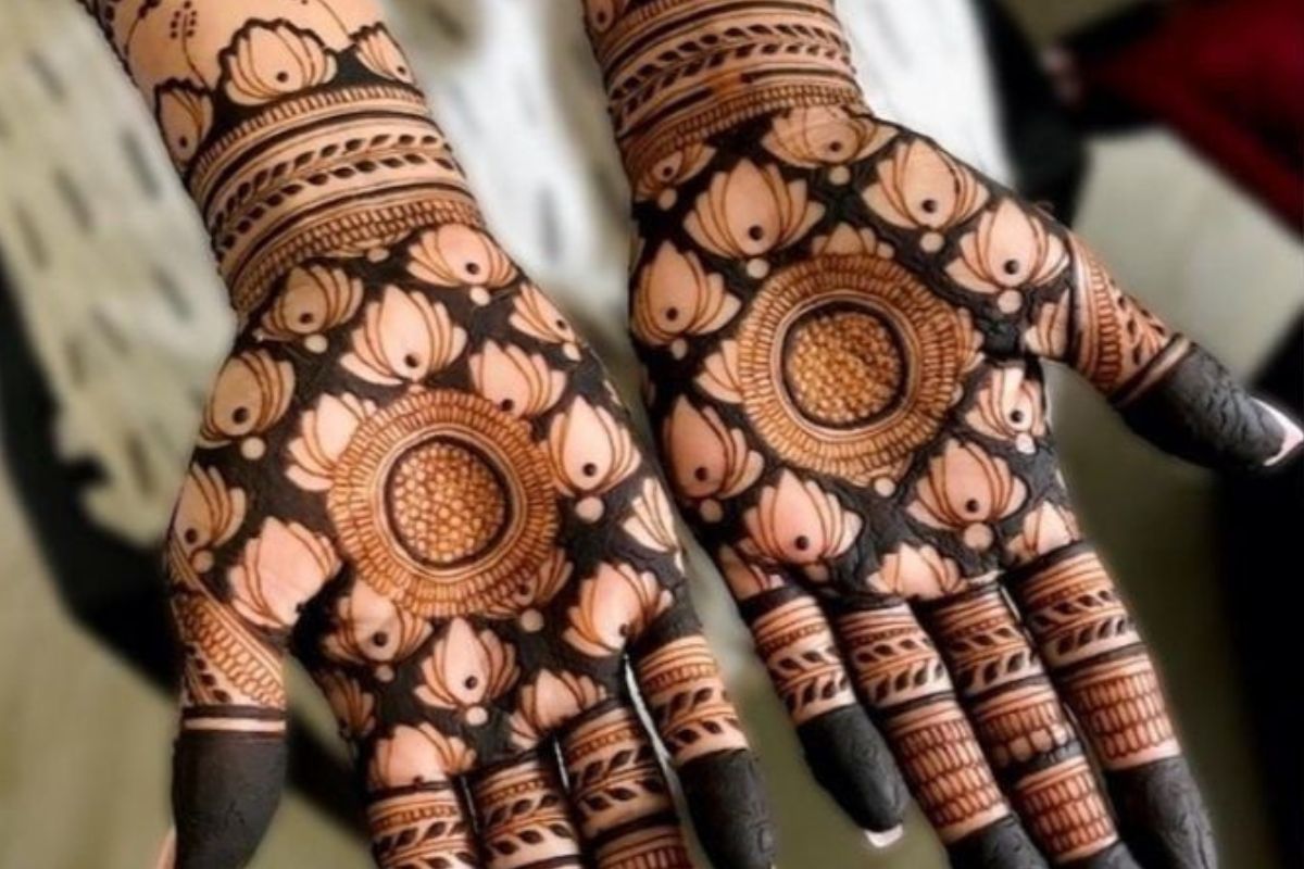 Jitiya Mehndi Design 1 1