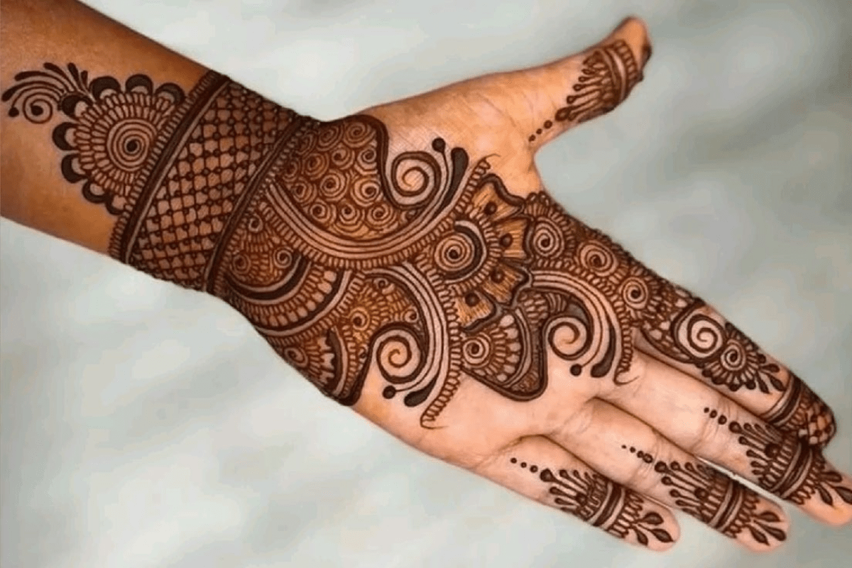 Jitiya Mehndi Designs 2025 3