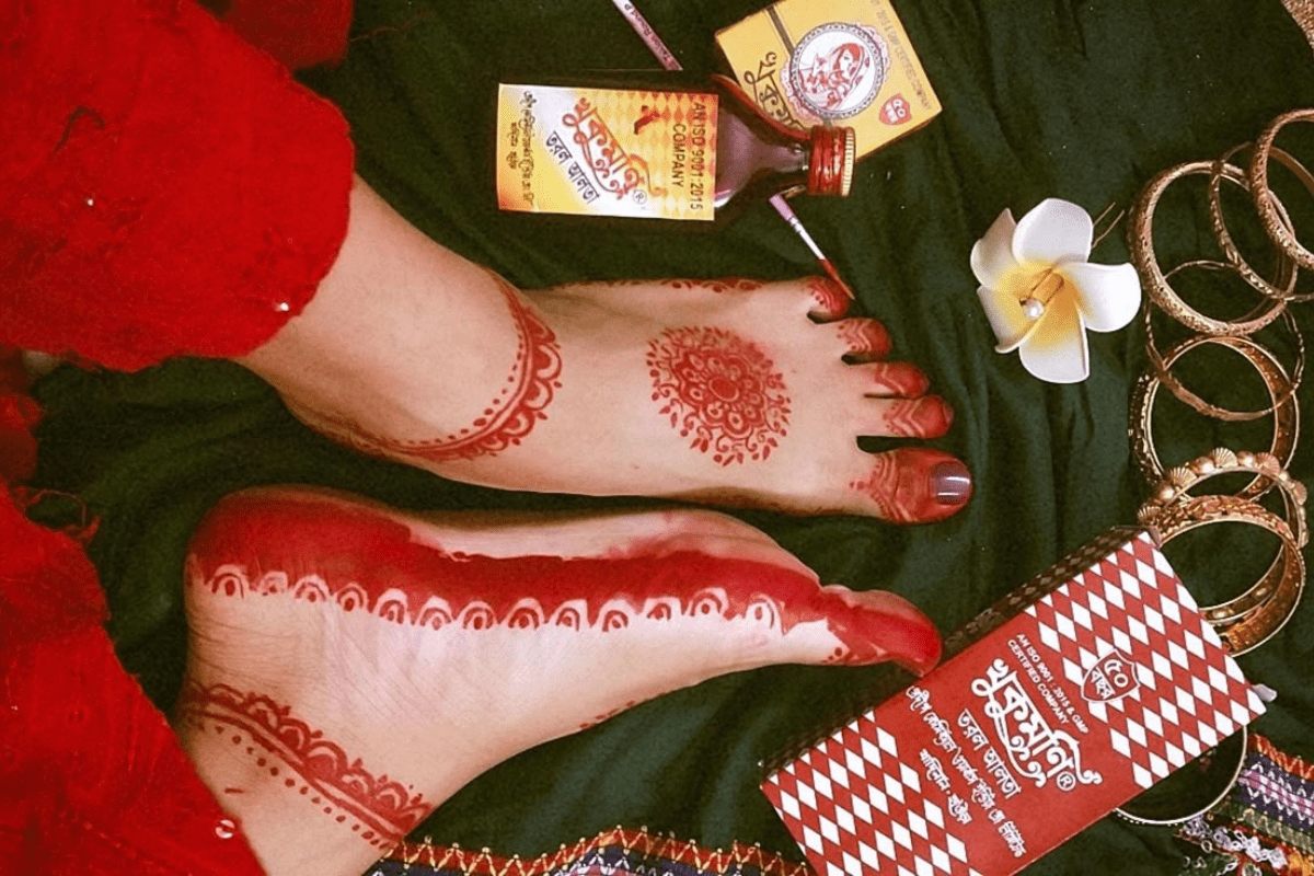 Jitiya Vrat Alta Design 3