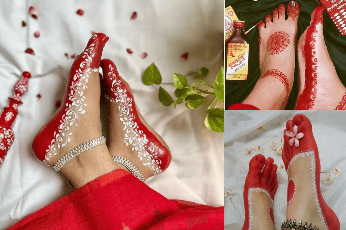 Jitiya Vrat Alta Design