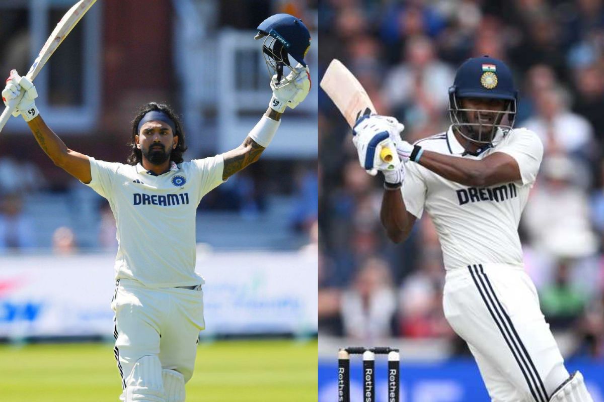 KL Rahul and Sai Sudharshan Century