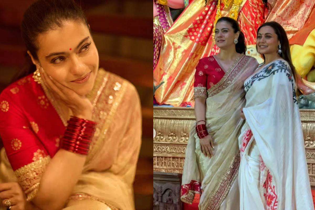 Kajol Durga Puja Celebration 2025
