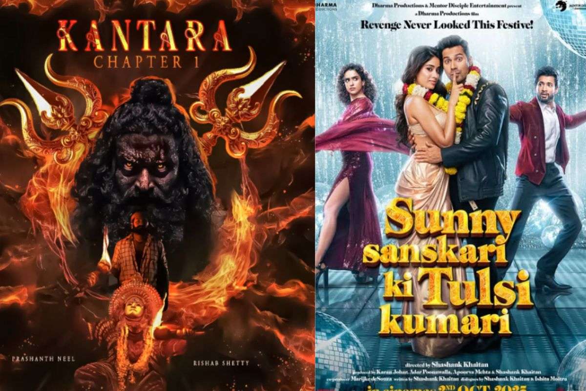 Kantara Chapter 1 vs Sunny Sanskari Ki Tulsi Kumari Advance Booking