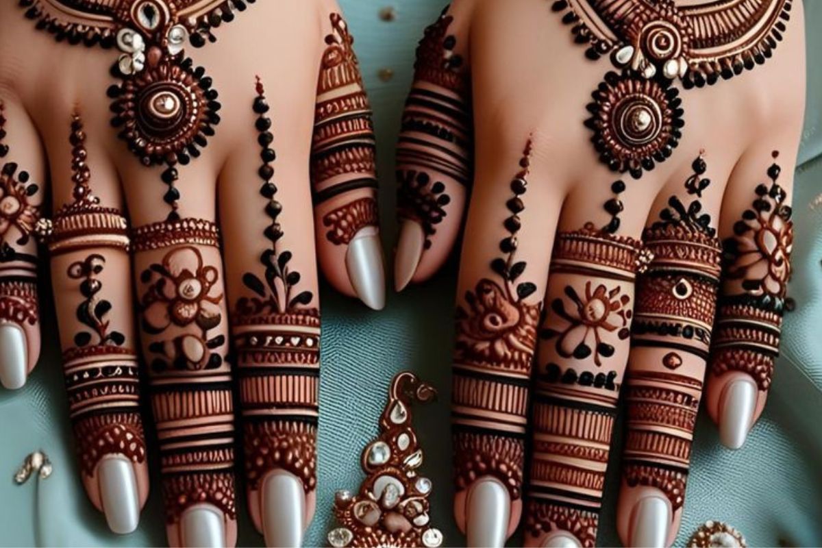 Karva Chauth Mehndi Design 3
