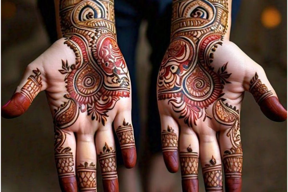 Karva Chauth Mehndi Design 9