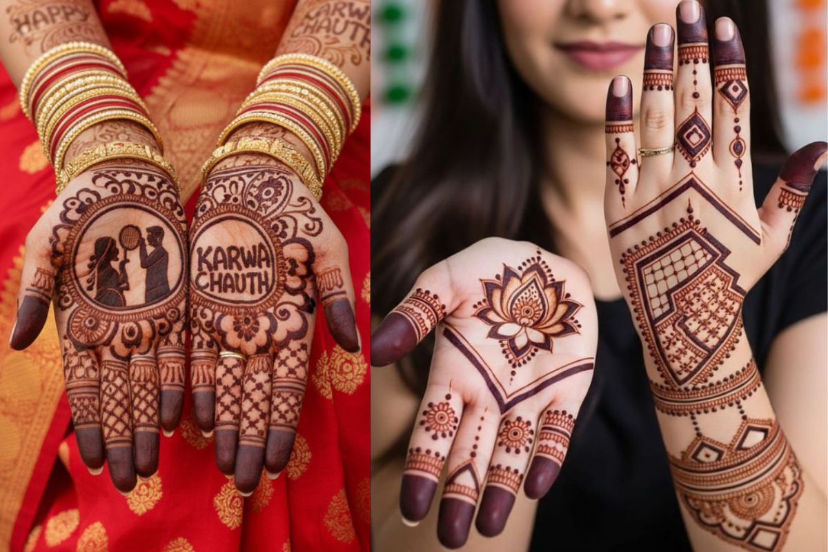 Karwa Chauth Mehndi Design