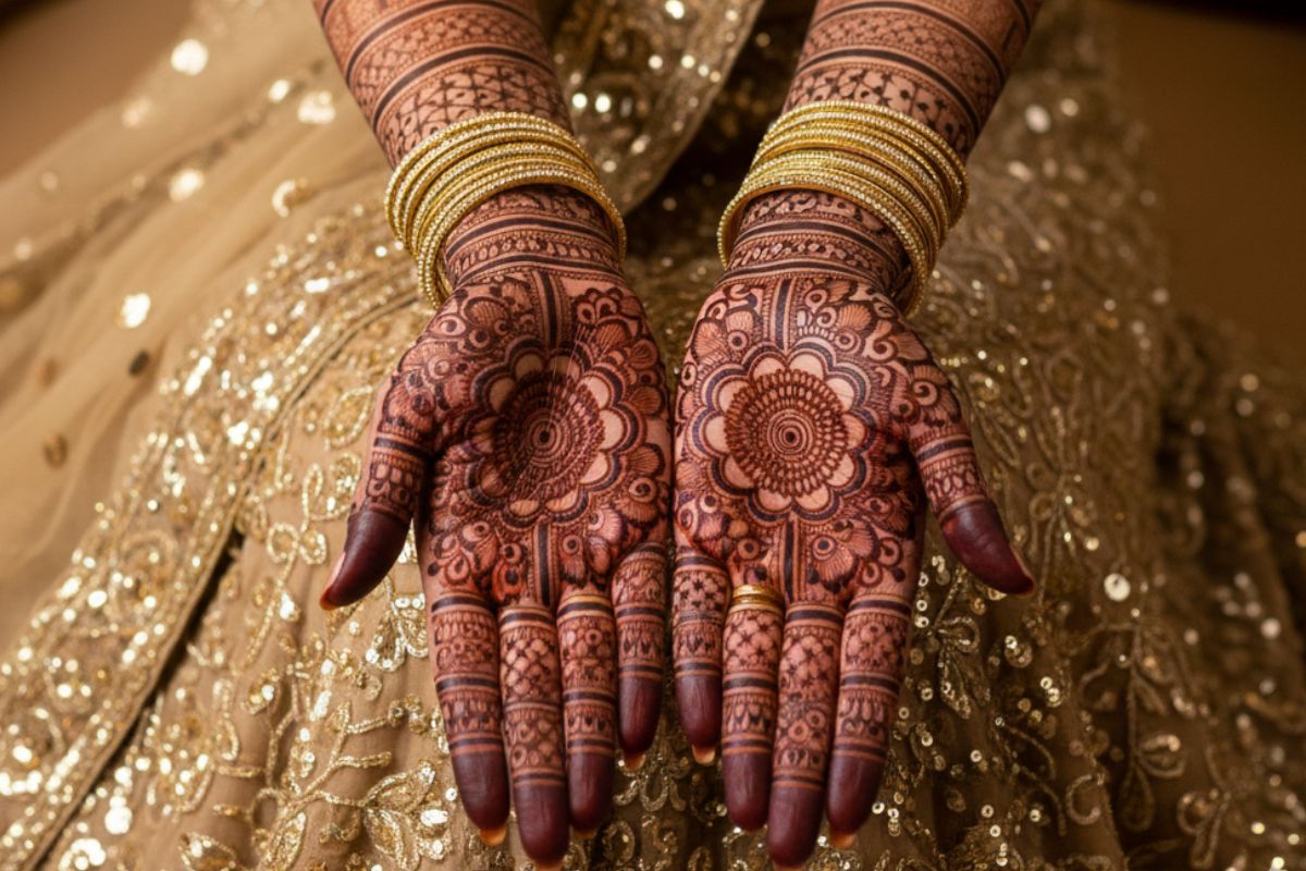 Karwa Chauth Mehndi Design 4